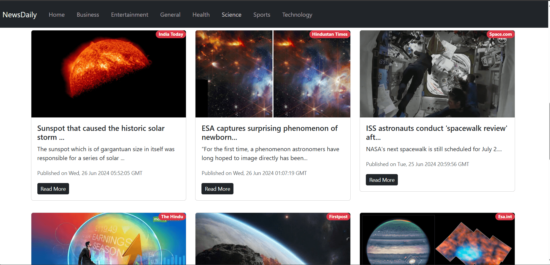 NewsDaily-A News App